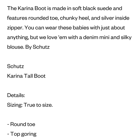 Sexy Chic SCHUTZ Black Suede Boots - Picture 14 of 15